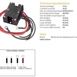DZE REGULATOR NAPIĘCIA HARLEY-DAVIDSON Bestseller